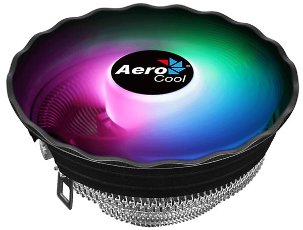 Устройство охлаждения Aerocool Air Frost Plus (3пин, 775/1155/AM4-FM2, 24.2дБ, 1500об/мин, Al)