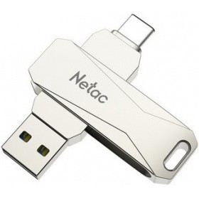 Флеш Диск Netac 64GB U782C dual USB3.0+TypeC retail version