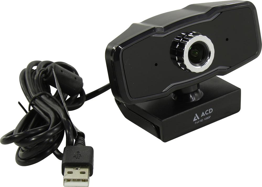 Камера Web ACD-Vision UC500 CMOS 2МПикс 1920x1080p 30к/с микрофон USB 2.0 RTL