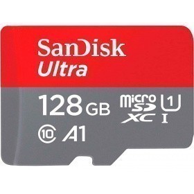 Флеш карта microSD 128GB SanDisk microSDXC Class 10 Ultra UHS-I U1 A1 120MB/s