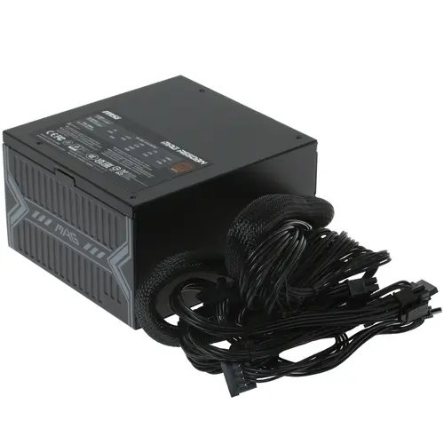 Блок питания MSI ATX 550W MAG A550BN 80 Plus Bronze, Non-Modular, Color Box