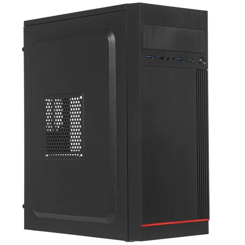 Корпус ExeGate AA-442U2-AA350 ATX AA350 80mm 1xUSB 2xUSB3.0 audio черный