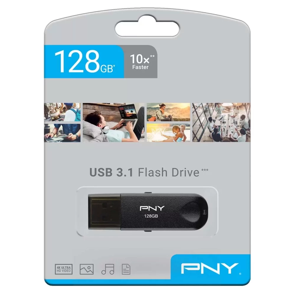 Флеш диск 128 GB PNY FD128ATTC30KTRK-EF USB3.1 Flash Drive RTL