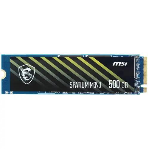 Накопитель SSD MSI PCIe 3.0 x4 500GB SPATIUM M390 NVMe M.2 (S78-440K170-P83)