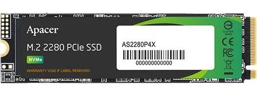 Накопитель SSD Apacer PCI-E 3.0 x4 2Tb M.2 2280 AP2TBAS2280P4X-1