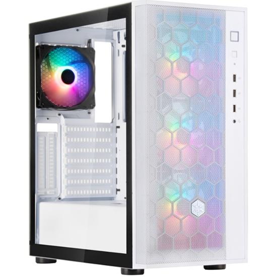 Корпус Silverstone FARA R1 PRO V2 без БП ATX TG White 4x120 ARGB