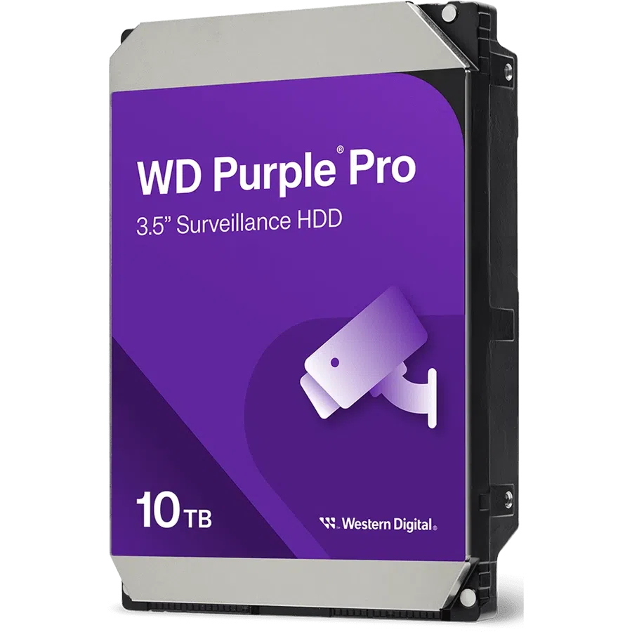 Жесткий диск WD SATA-III 10Tb WD102PURP Surveillance Purple Pro (7200rpm) 512Mb 3.5"