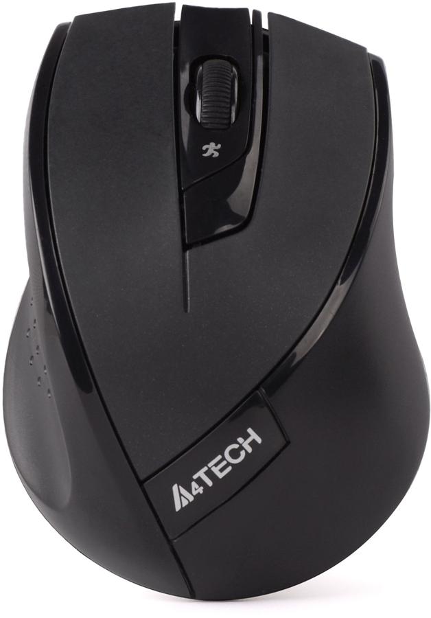 Мышь A4Tech G7-600NX черный оптическая (2000dpi) беспроводная USB (4but)