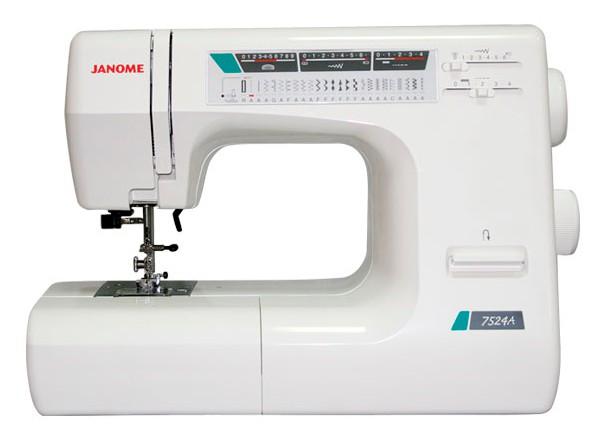 Швейная машина Janome 7524A белый
