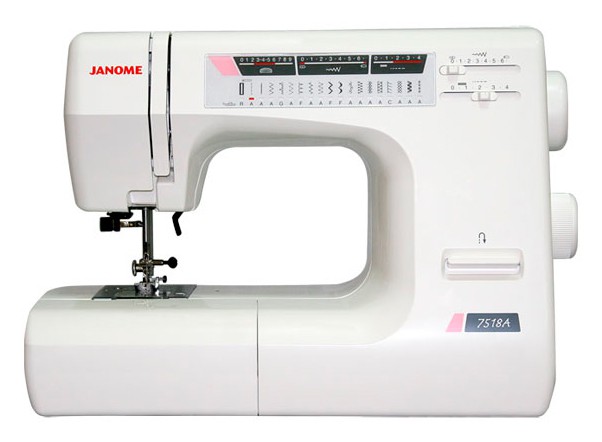 Швейная машина Janome 7518A белый