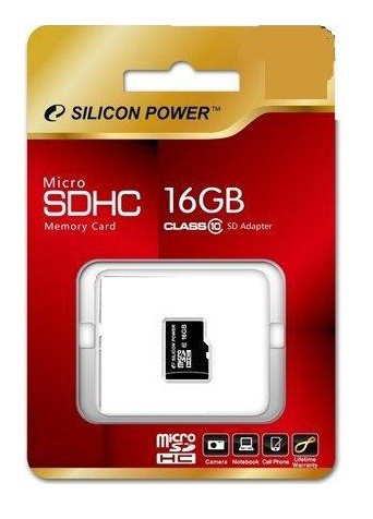 Флеш карта microSDHC 16Gb Class10 Silicon Power SP016GBSTH010V10 w/o adapter