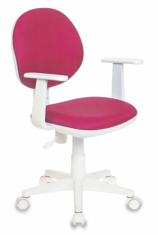 Кресло детское Бюрократ Ch-W356AXSN розовый 15-55 крестов. пластик пластик белый