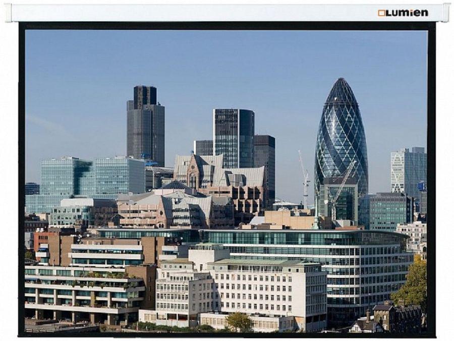 Экран Lumien 165" 305x305см Master Control LMC-100106 1:1 настенно-потолочный рулонный (моторизованный привод)