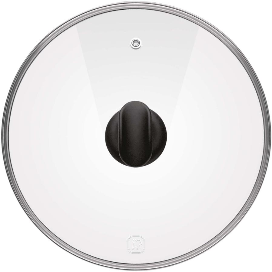 Крышка Rondell Weller RDA-126 d=24см крыш.прозрачный руч.черная