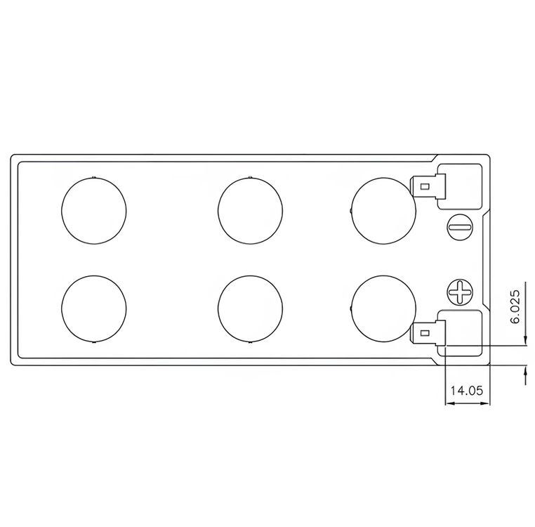 Батарея для ИБП CSB GP1272 F2 (12V28W) 12В 7.2Ач