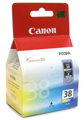 Картридж струйный Canon CL-38 2146B005 многоцветный для Canon IP1800/2500