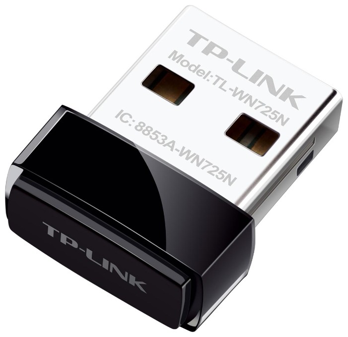 Сетевой адаптер Wi-Fi TP-Link TL-WN725N N150 USB 2.0