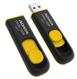 Флеш Диск A-Data 32Gb DashDrive UV128 AUV128-32G-RBE USB3.0 черный/синий