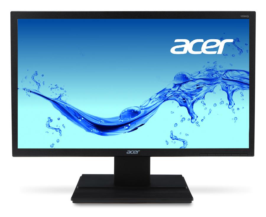 Монитор Acer 19.5" V206HQLAb черный TN+film LED 16:9 матовая 200cd 90гр/65гр 1600x900 VGA