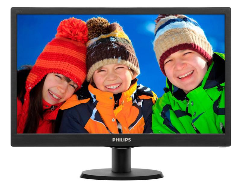 Монитор Philips 19.5" 203V5LSB26 (10/62) черный TN+film LED 16:9 матовая 200cd 1600x900 75Hz VGA 2.33кг