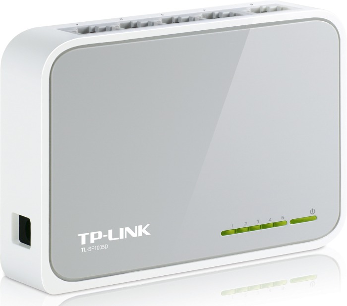 Коммутатор TP-Link TL-SF1005D 5x100Мбит/с неуправляемый