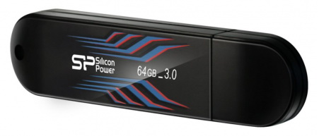 Флеш Диск Silicon Power 64Gb Blaze B10 SP064GBUF3B10V1B USB3.0 черный