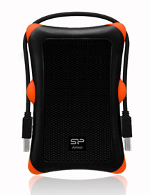 Жесткий диск Silicon Power USB 3.0 1Tb SP010TBPHDA30S3K A30 SP010TBPHDA30S3K Armor 2.5" черный