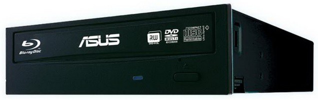 Привод Blu-Ray RE Asus BW-16D1HT/BLK/G/AS черный SATA внутренний RTL