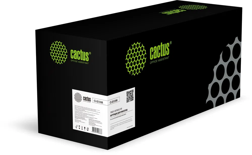 Картридж лазерный Cactus CS-Q1338A черный (13000стр.) для HP LJ 4200/4200DTN/4200LN/4200N/4200TN с чипом