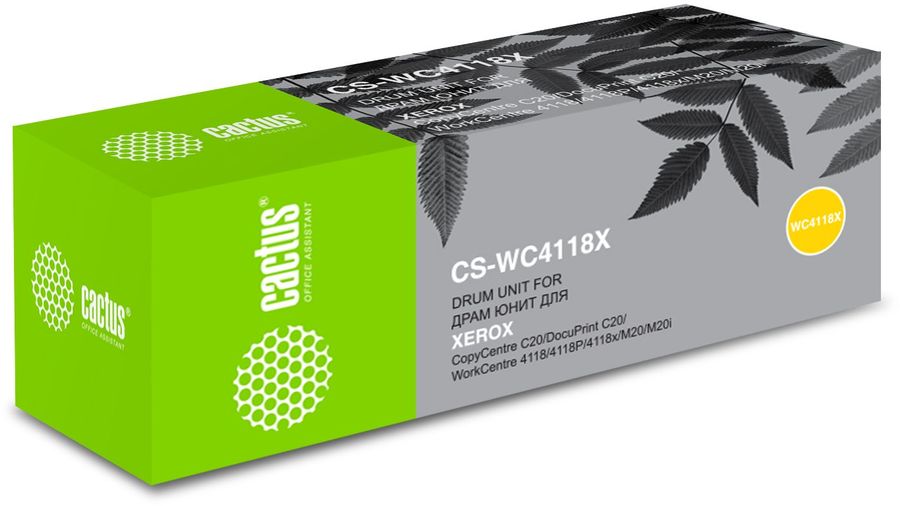 Блок фотобарабана Cactus CS-WC4118X 113R00671 для WorkCentre 4118x 4118, M20VB M20 Xerox
