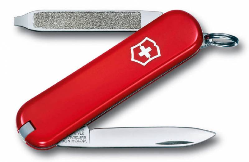 Нож перочинный Victorinox Escort (0.6123) 58мм 6функц. красный