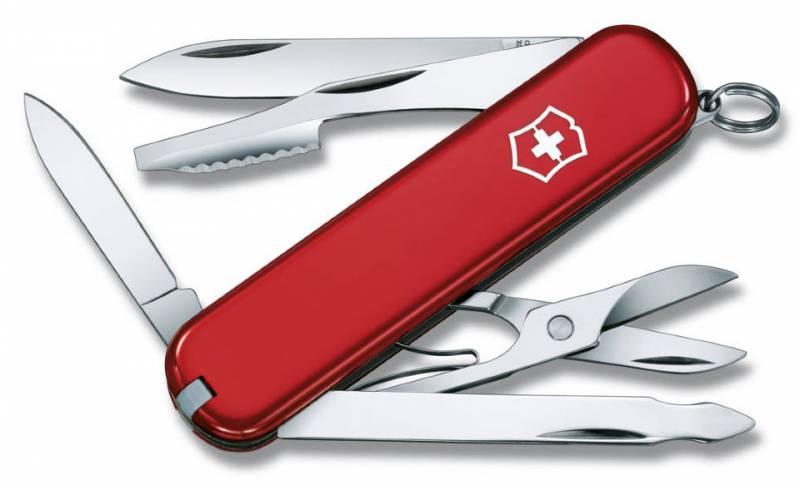 Нож перочинный Victorinox Executive (0.6603) 74мм 10функц. красный