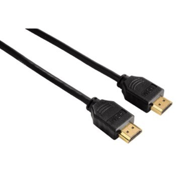 Кабель аудио-видео Hama H-11965 HDMI (m)/HDMI (m) 3м. позолоч.конт. черный (00011965)