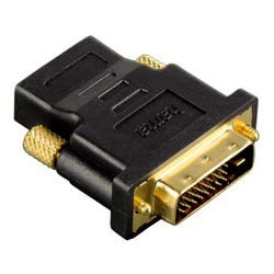 Переходник Hama h-34035 DVI-D (m) HDMI (f) (00034035) черный