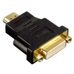 Переходник Hama H-34036 HDMI (m) DVI-D (f) (00034036) черный