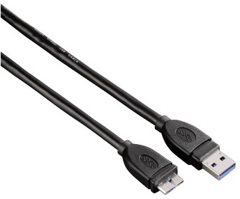 Кабель Hama H-54507 USB 3.0 A(m) mini USB 3.0 B (m) 1.8м (00054507) черный