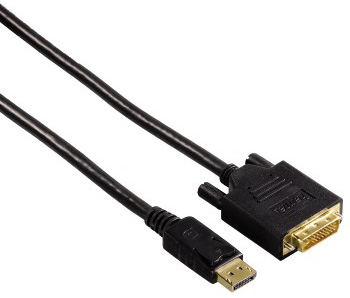 Кабель Hama H-54593 DisplayPort (m) DVI-D (m) 1.8м (00054593) черный