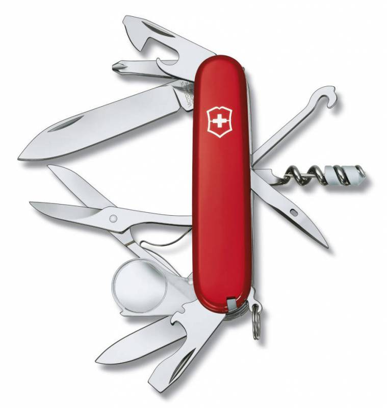 Нож перочинный Victorinox Explorer (1.6703) 91мм 16функц. красный карт.коробка