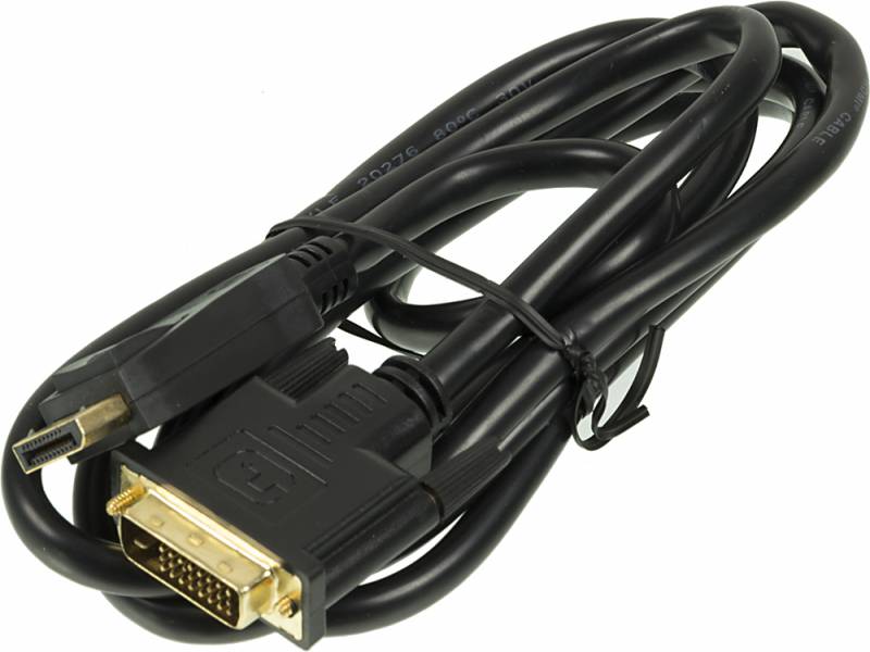 Кабель Ningbo DisplayPort (m) DVI-D Dual Link (m) 1.8м черный (блистер)
