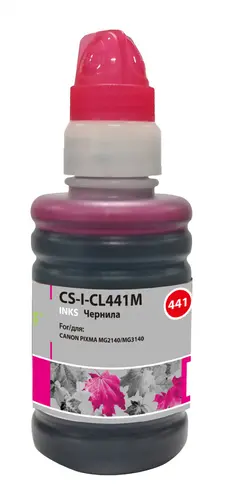 Чернила Cactus CS-I-CL441M пурпурный 100мл для Canon Pixma MG2140/MG3140