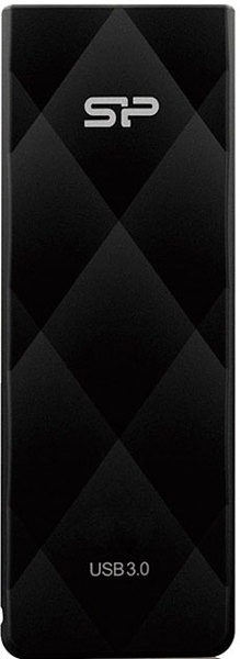 Флеш Диск Silicon Power 8Gb Blaze B10 SP008GBUF3B30V1K USB3.0 черный/серый
