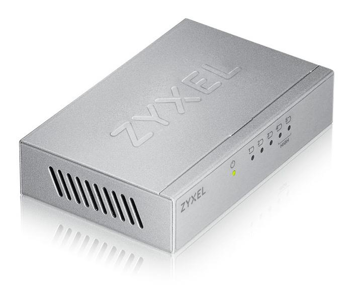 Коммутатор Zyxel ES-105AV3-EU0101F 5x100Mb неуправляемый