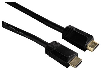 Кабель аудио-видео Hama High Speed HDMI (m)/HDMI (m) 3м. позолоч.конт. черный 3зв (00122105)