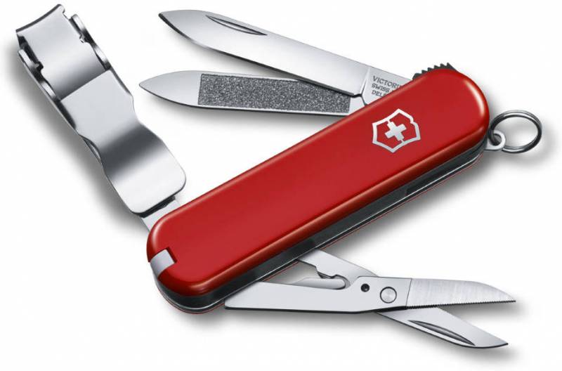 Нож перочинный Victorinox NailClip 580 (0.6463) 65мм 8функц. красный