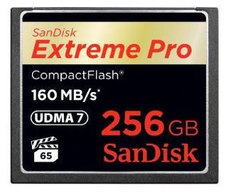 Флеш карта CF 256Gb Sandisk SDCFXPS-256G-X46 Extreme Pro