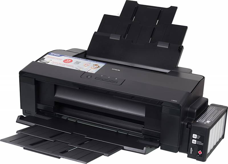 Принтер струйный Epson L1800 (C11CD82402) A3 черный