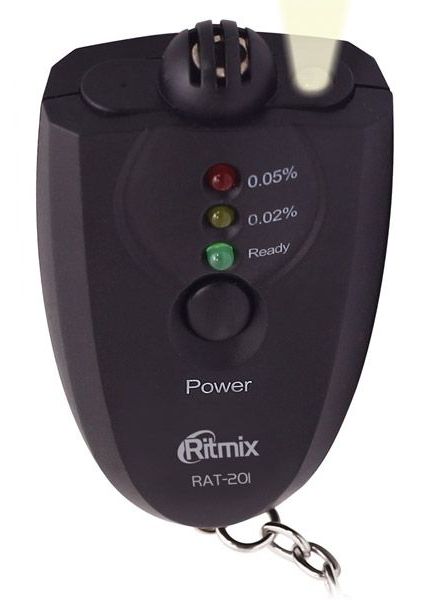 Алкотестер Ritmix RAT-201 полупроводниковый