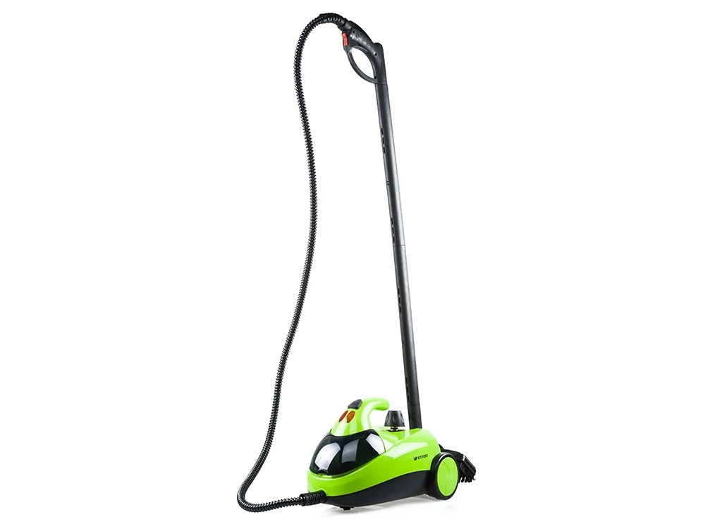Пароочиститель напольный Kitfort КТ-908 1500Вт зеленый