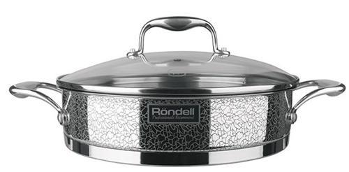 Сотейник Rondell Vintage RDS-353 2.9л. d=26см (с крышкой) стальной