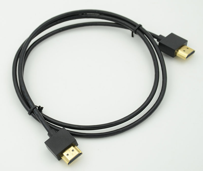 Кабель аудио-видео HDMI (m)/HDMI (m) 1м. Позолоченные контакты черный